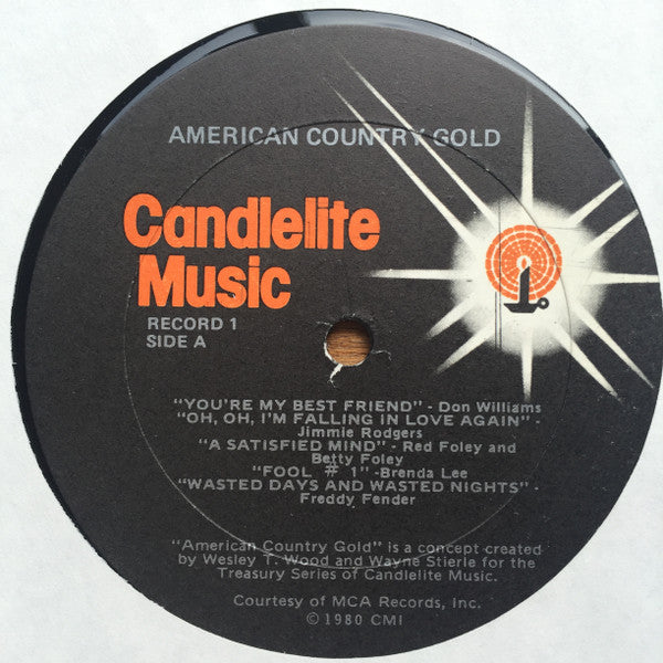 Various : Country Music Cavalcade - American Country Gold (3xLP, Comp + Box)