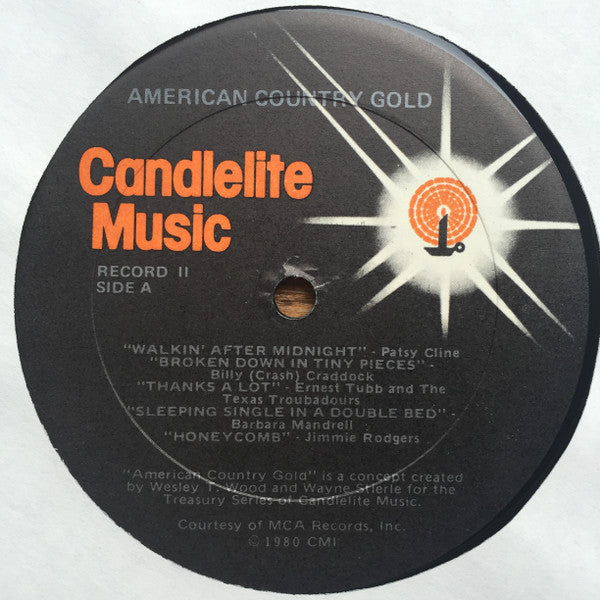 Various : Country Music Cavalcade - American Country Gold (3xLP, Comp + Box)
