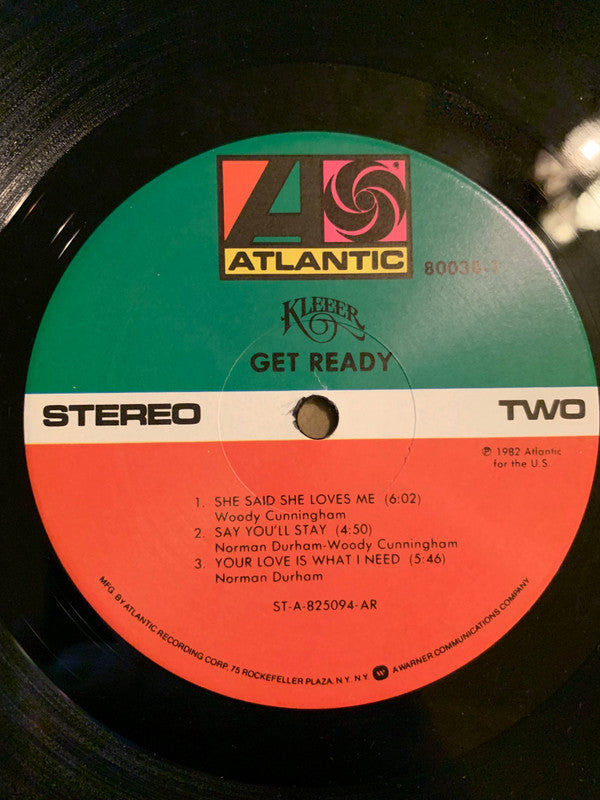 Kleeer : Get Ready (LP, Album, AR )