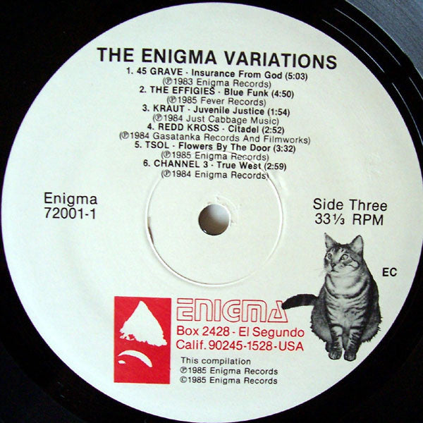 Various : The Enigma Variations (2xLP, Comp, El )