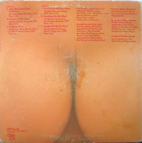 Eric Clapton : E.C. Was Here (LP, Album, Mon)