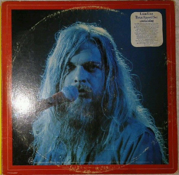Leon Russell : Leon Live (3xLP, Album, Jac)