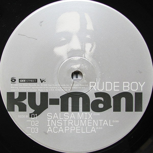 Ky-Mani* : Rude Boy (12")