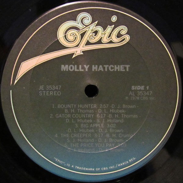 Molly Hatchet : Molly Hatchet (LP, Album, RE, Ter)