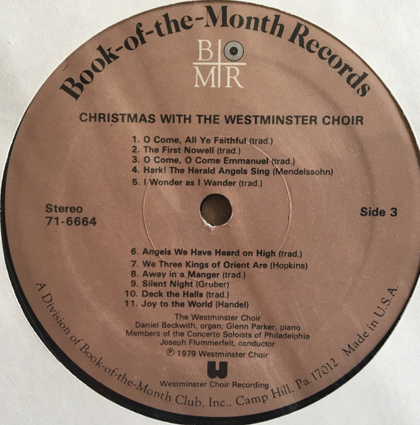 Westminster Choir, Joseph Flummerfelt : Christmas With The Westminster Choir (3xLP, Comp)