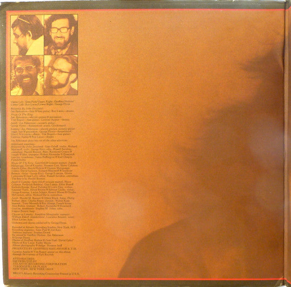 Jan Akkerman : Tabernakel (LP, Album, Mon)