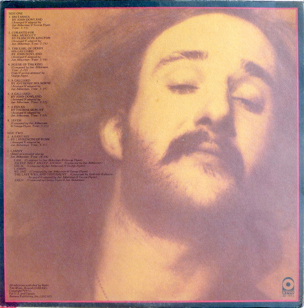 Jan Akkerman : Tabernakel (LP, Album, Mon)