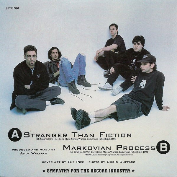 Bad Religion : Stranger Than Fiction (7", Single)