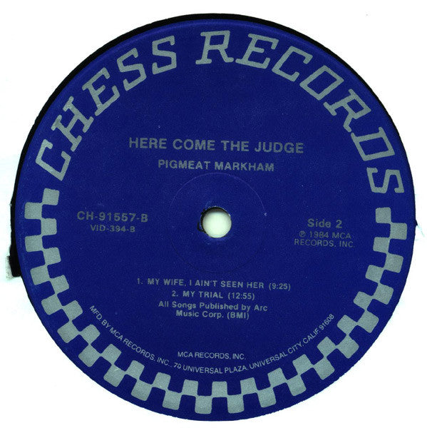 Pigmeat Markham : Here Come The Judge (LP, RE)