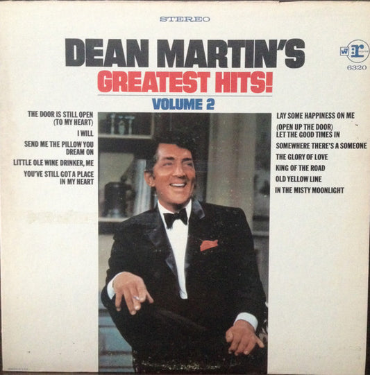 Dean Martin : Dean Martin's Greatest Hits! Volume 2 (LP, Comp, Ter)