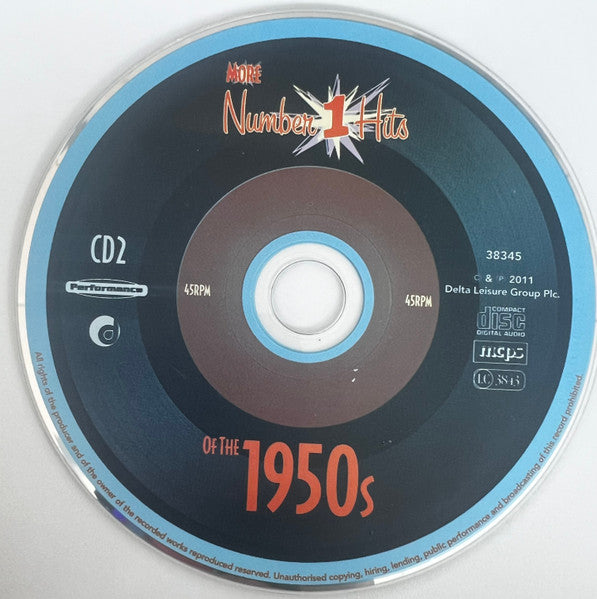 Various : More Number 1 Hits Of The 1950s (2xCD, Comp)