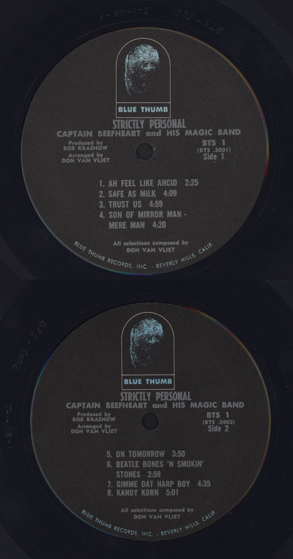 Captain Beefheart & His Magic Band* : Strictly Personal (LP, Album, RE)