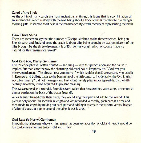 Mannheim Steamroller : Christmas (CD, Album, RP)