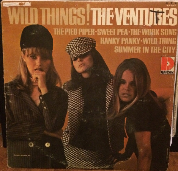 The Ventures : Wild Things! (LP, Album, Mono, Ind)