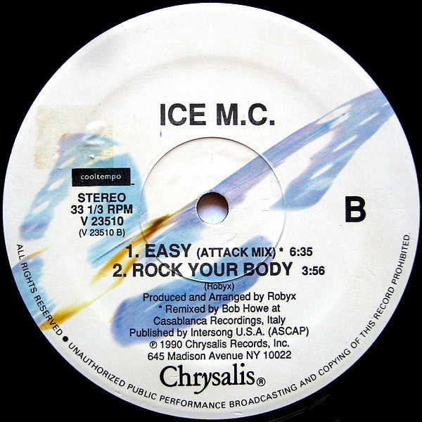ICE MC : Easy (Extended Revolution Mix) (12")