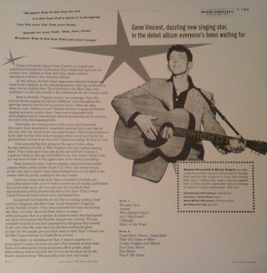 Gene Vincent & His Blue Caps : Bluejean Bop! (LP, Album)