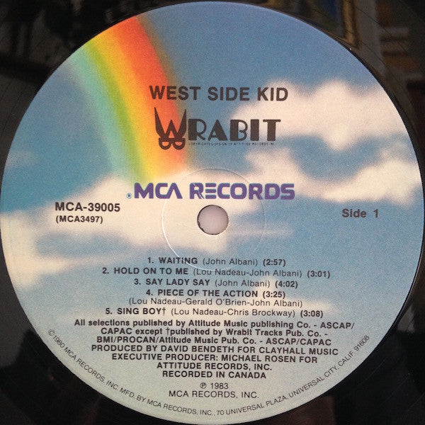Wrabit : West Side Kid (LP, Album, Pin)