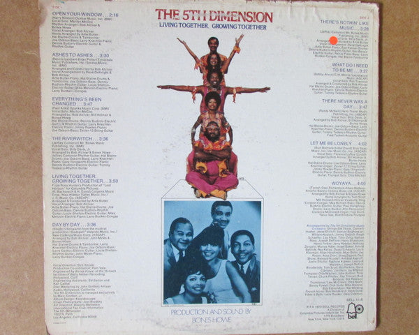 The 5th Dimension* : Living Together, Growing Together (LP, Album, Club, Cap)