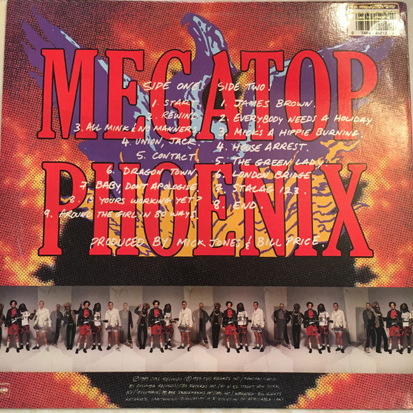 Big Audio Dynamite : Megatop Phoenix (LP, Album, Car)