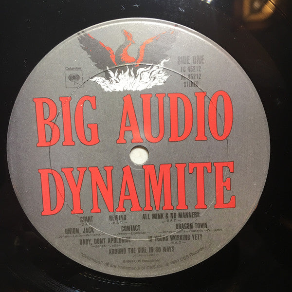 Big Audio Dynamite : Megatop Phoenix (LP, Album, Car)