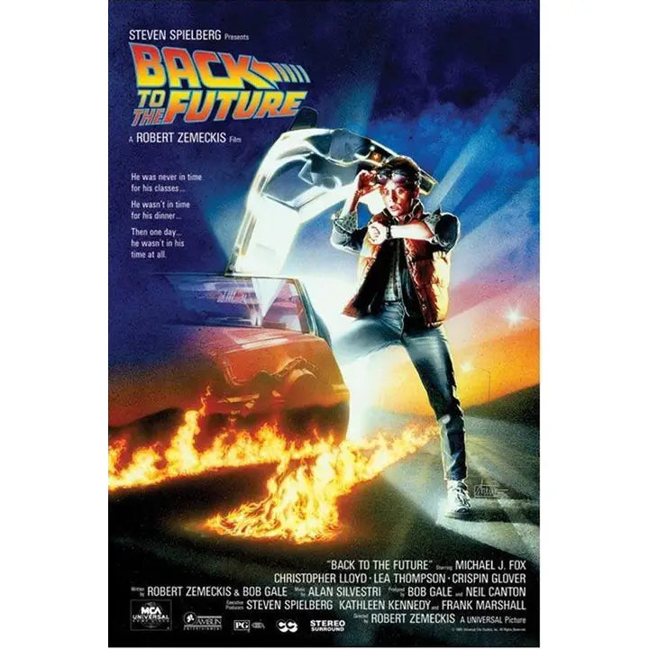 Back to the Future Movie Poster - 24" x 36"