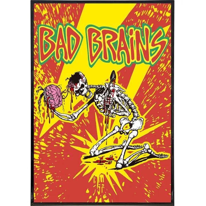 Bad Brains Skeleton Poster 11" x 17"