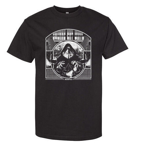 Black Dark Wizard Square Cat Shirt