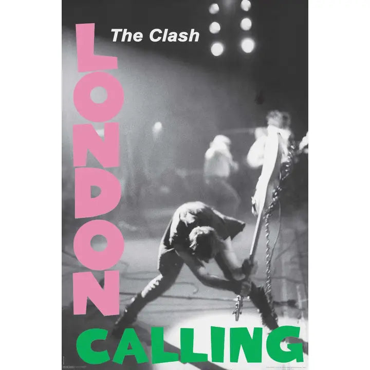The Clash London Calling Poster 24" x 36"