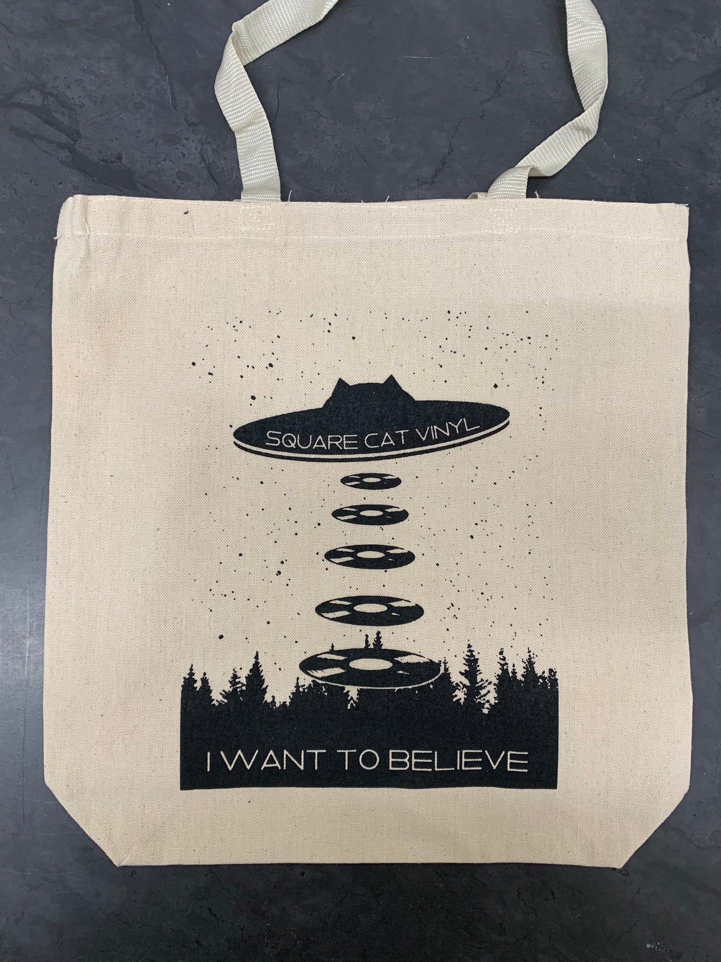 Spaceship Tote Bag