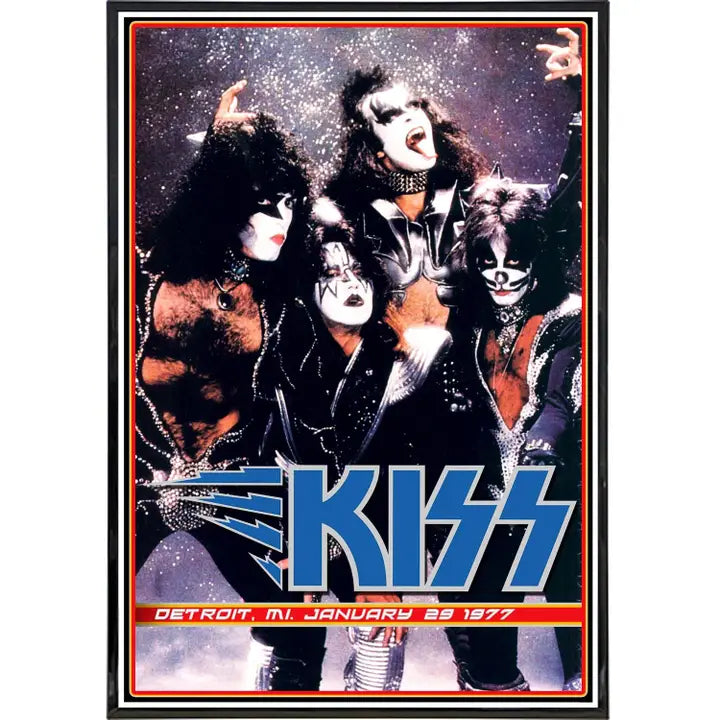 Kiss 1977 Show Poster 11" x 17"