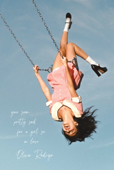 Olivia Rodrigo You Seem Pretty Sad Poster - 24" x 36"