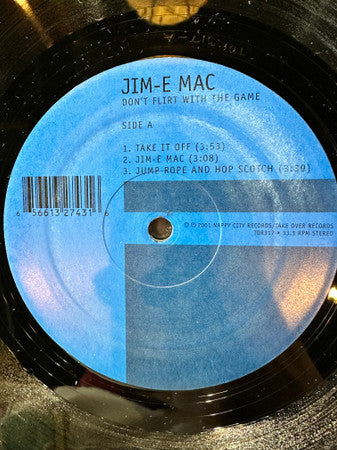 Jim-E-Mac - Dont Flirt With The Game (VG+)