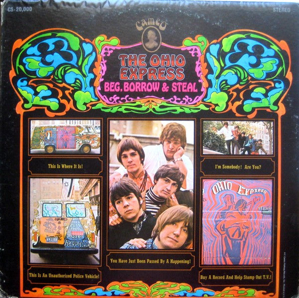 Ohio Express - Beg, Borrow And Steal (VG+)