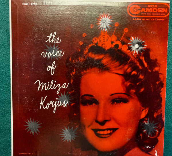 Korjus, Miliza - The Voice Of Miliza Korjus (VG+)