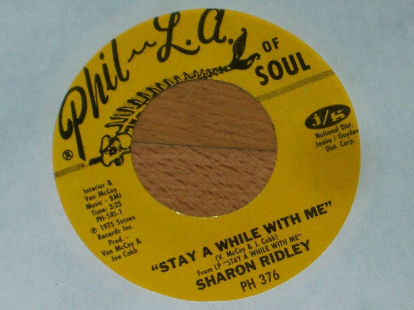 Ridley, Sharon - When A Woman Falls In Love / Stay A While With Me (VG)