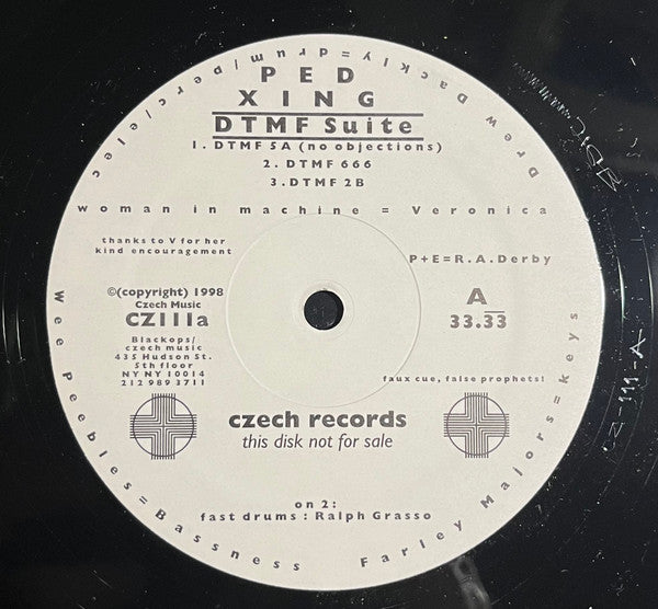 Ped Xing - DTMF Suite (NM or M-)