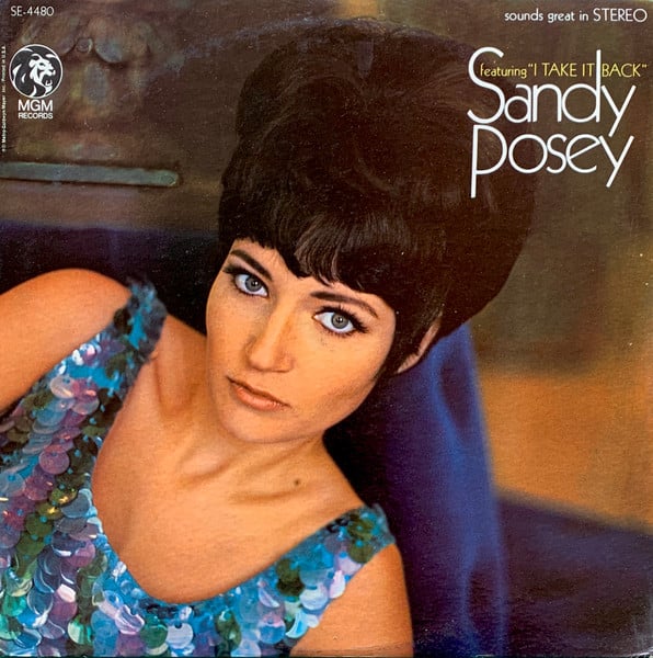 Posey, Sandy - Sandy Posey Featuring "I Take It Back" (VG)
