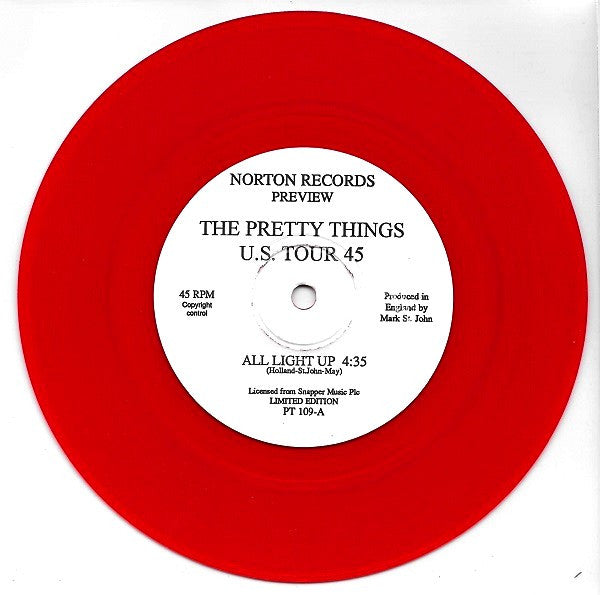 Pretty Things - U.S. Tour 45 (VG+)