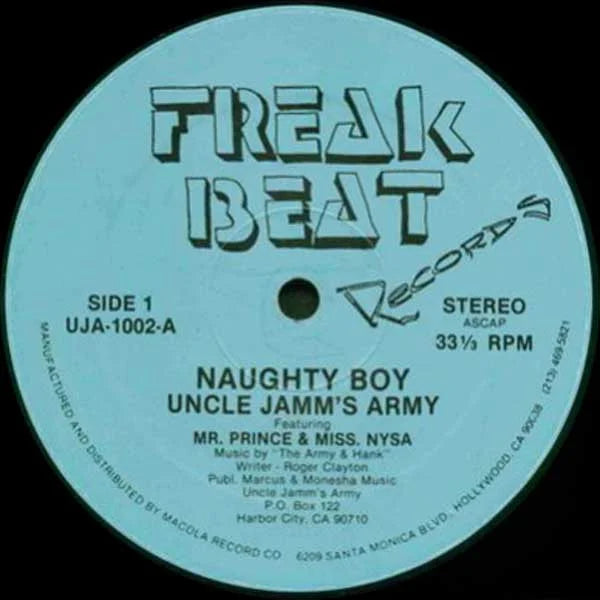Uncle Jamm's Army - Naughty Boy (VG+)
