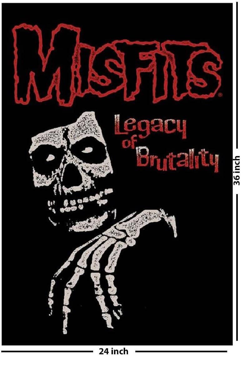 Misfits Legacy Of Brutality Poster - 24" X 36"