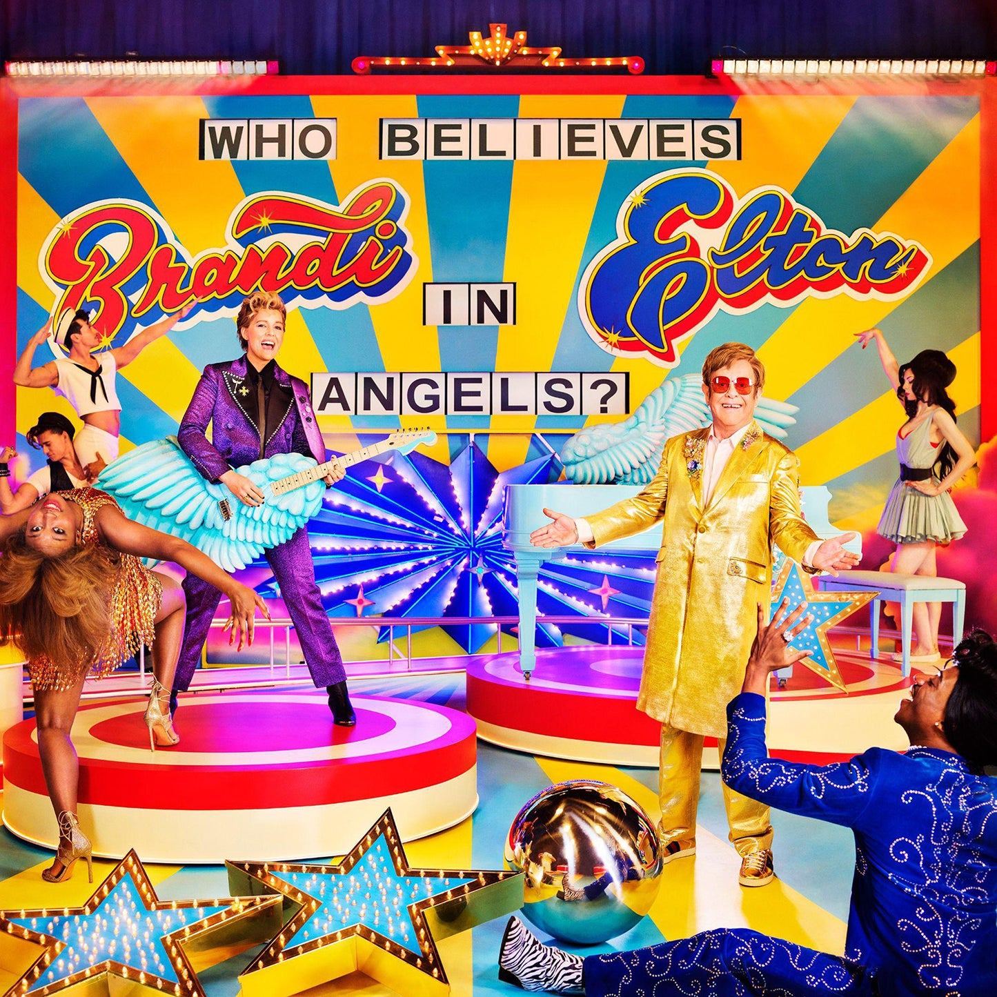 John, Elton & Brandi Carlile - Who Believes In Angels?