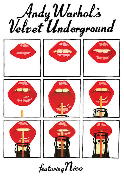 Velvet Underground Art Poster 24" X 36"