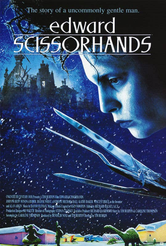 Edward Scissorhands Poster 24" x 36"