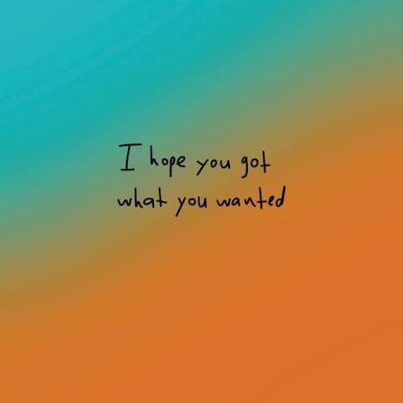Fever Dream - I Hope You Got What You Wanted