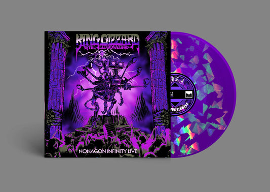 King Gizzard and the Lizard Wizard - Nonagon Infinity Live (Purple Holographic Square Cat Exclusive Vinyl)