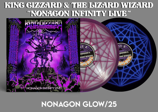 King Gizzard and the Lizard Wizard - Nonagon Infinity Live (Glow in the Dark Nonagon Square Cat Exclusive Vinyl)