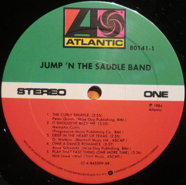 Jump 'N The Saddle Band* : Jump 'N The Saddle Band (LP, Album)