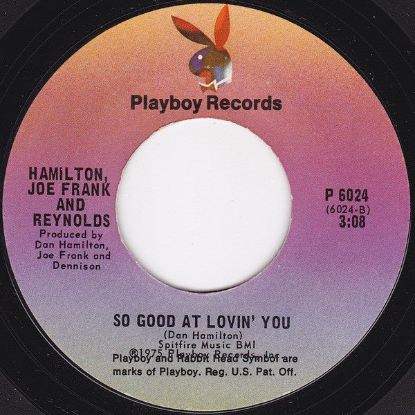 Hamilton, Joe Frank And Reynolds* : Fallin' In Love (7", Single, Styrene)