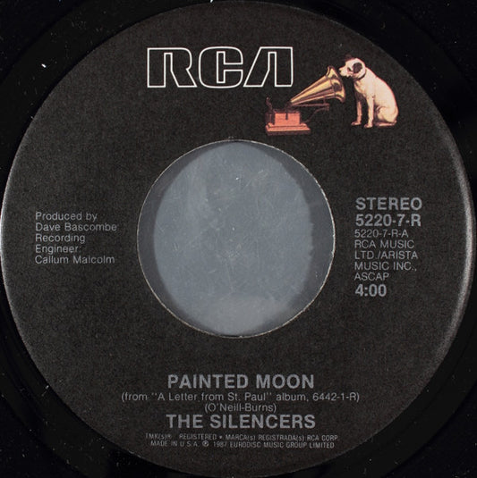 The Silencers : Painted Moon (7")