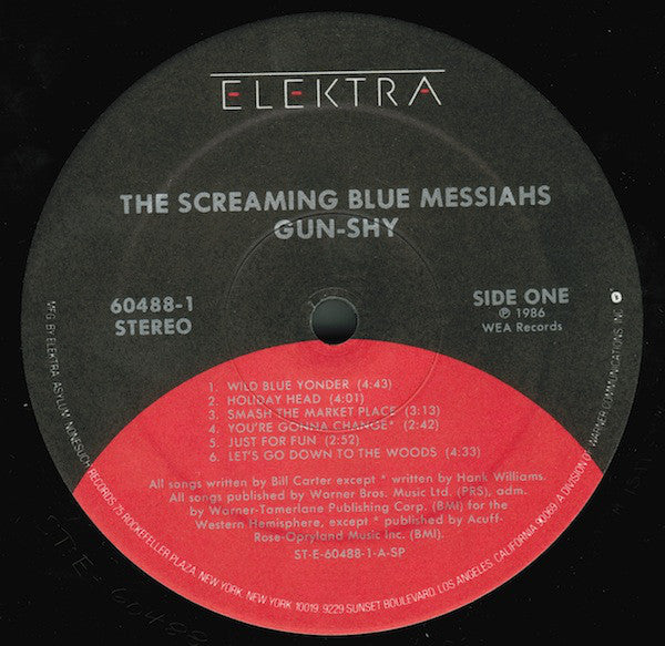 The Screaming Blue Messiahs : Gun-Shy (LP, Album)